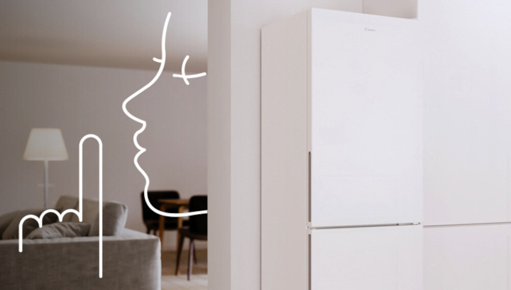 LODÓWKA CANDY CCE7T618ES cicha praca