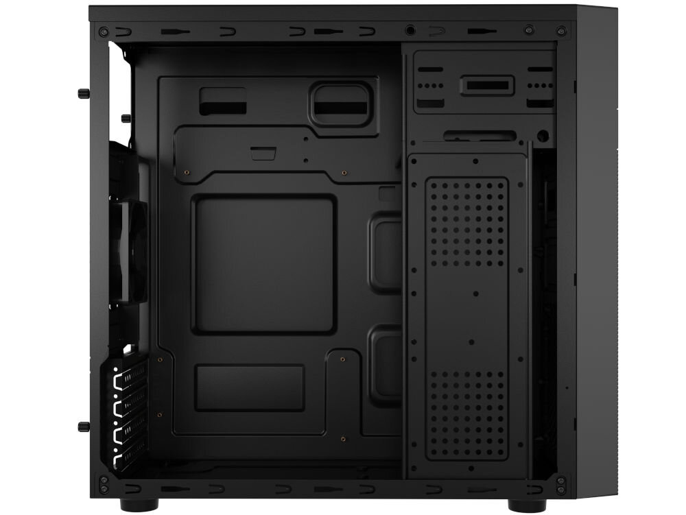 Obudowa NATEC Helix USB-C microATX, mini-ITX, panel przedni usb-c 3.1 10gbit/s, 3x usb-a, 80mm wentylator