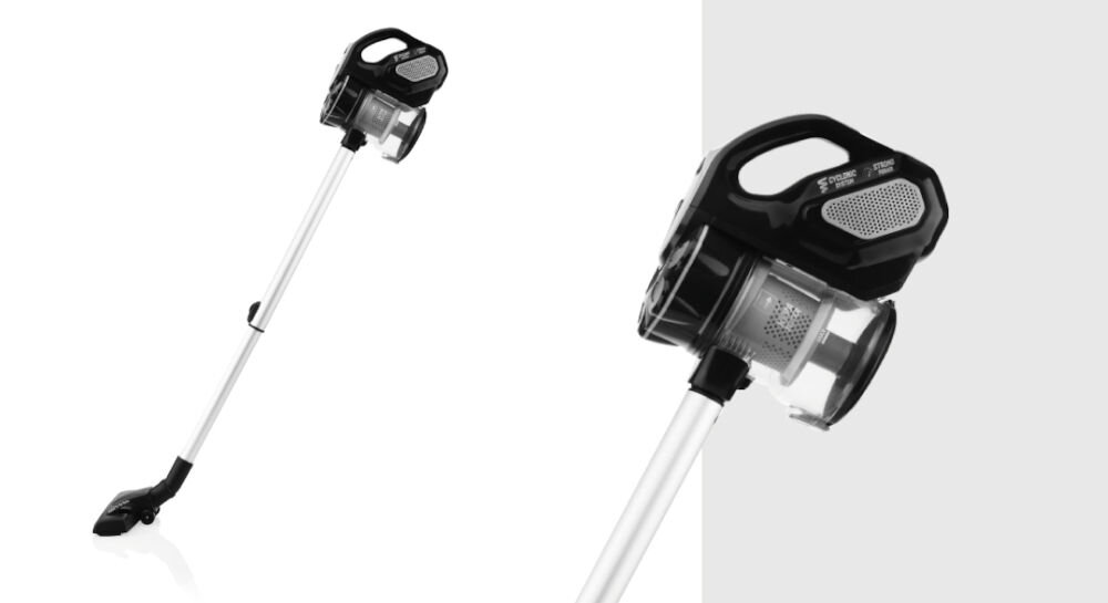 Odkurzacz HYUNDAI VC800 pojemnik objętość 0,5 l dłuższe sprzątanie wysoka jakośc filtra HEPA najdrobniejsze cząsteczki kurzu czyste swieże powietrze zdrowie komfort 