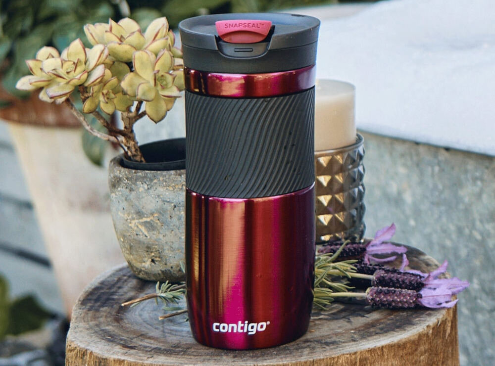 Kubek termiczny CONTIGO Byron 470 ml Grafitowy Łatwość czyszczenia higiena możliwości mycie