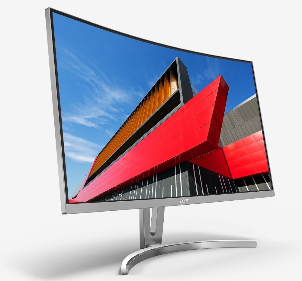 Monitor ACER Curved ED273 wyraźne kolory Full HD