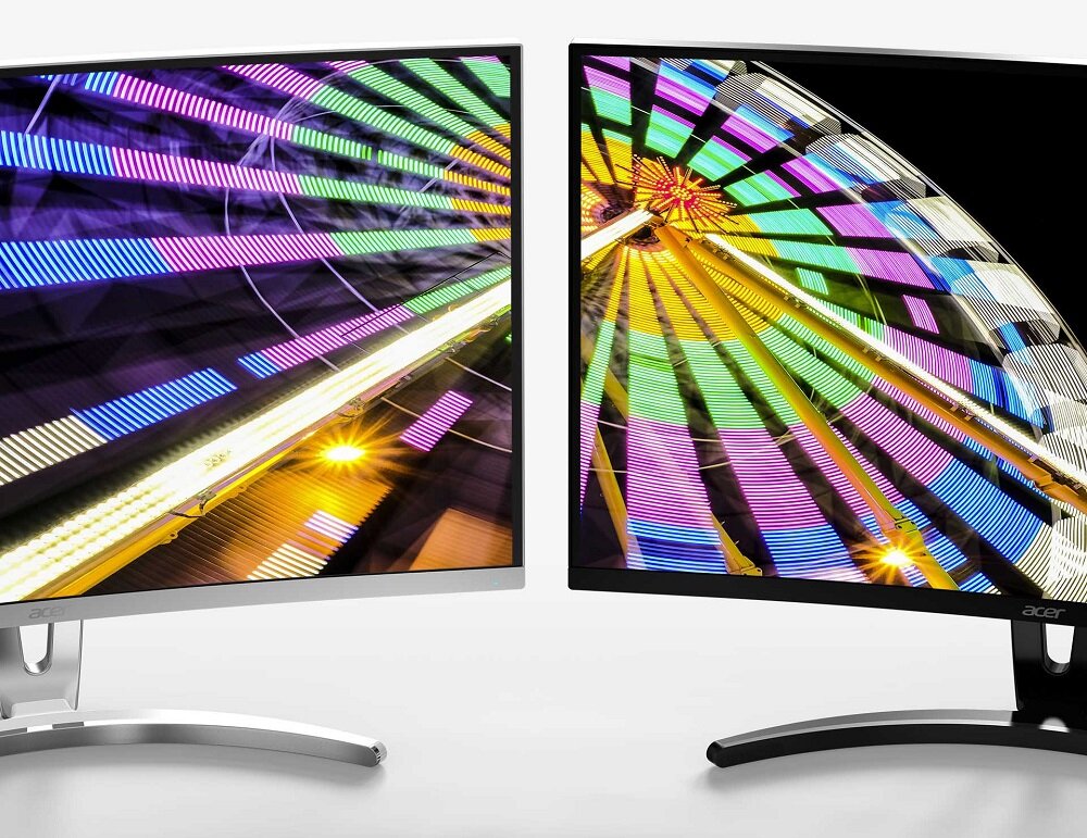 Monitor ACER Curved ED273 szeroki kąt 178 stopni wysoka jakość obrazu