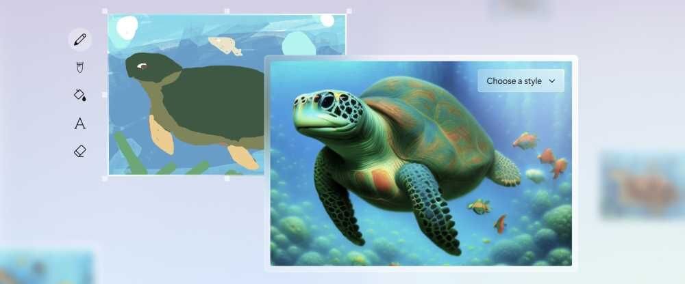 Laptop HP OmniBook X 14 - Paint Cocreator 