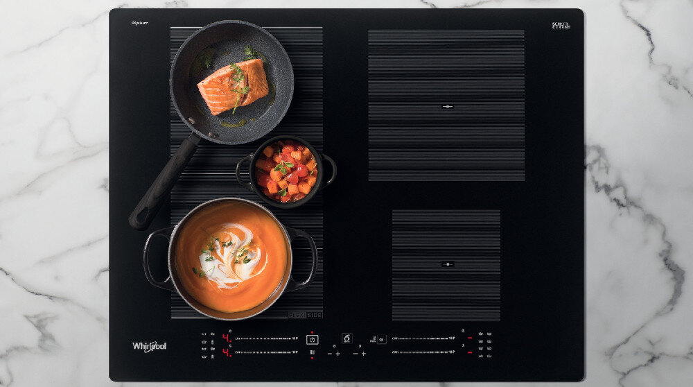 Płyta indukcyjna WHIRLPOOL WB B8360 NE blokada bezpieczeństwo