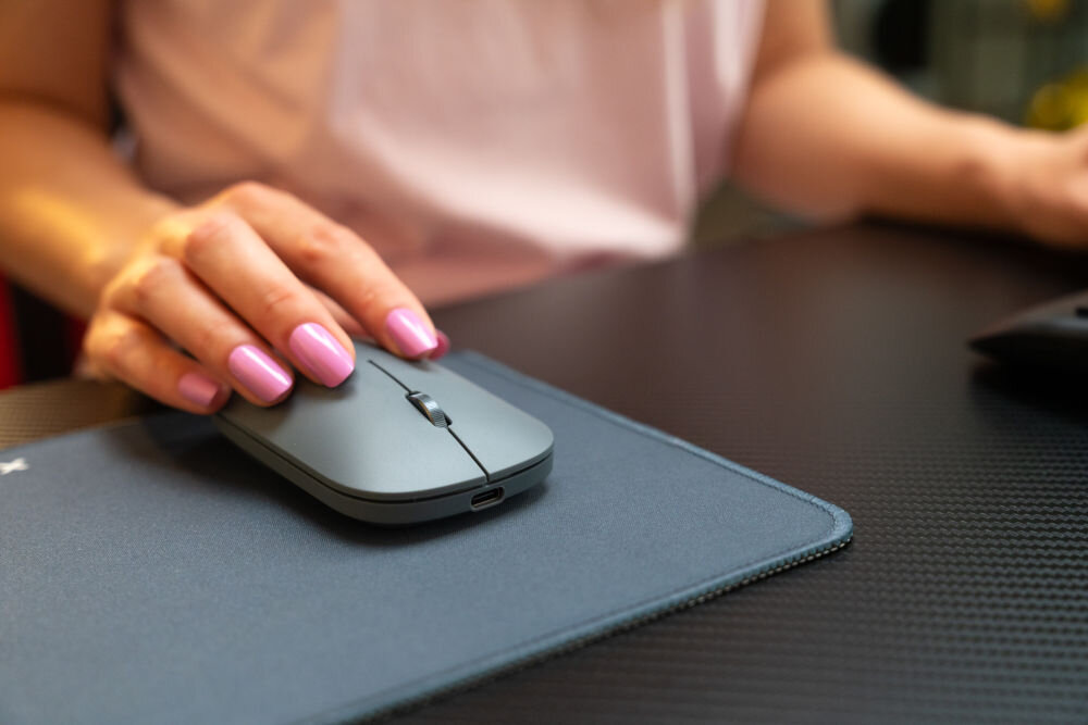 Mysz XQUANTUM WM400G cicha praca