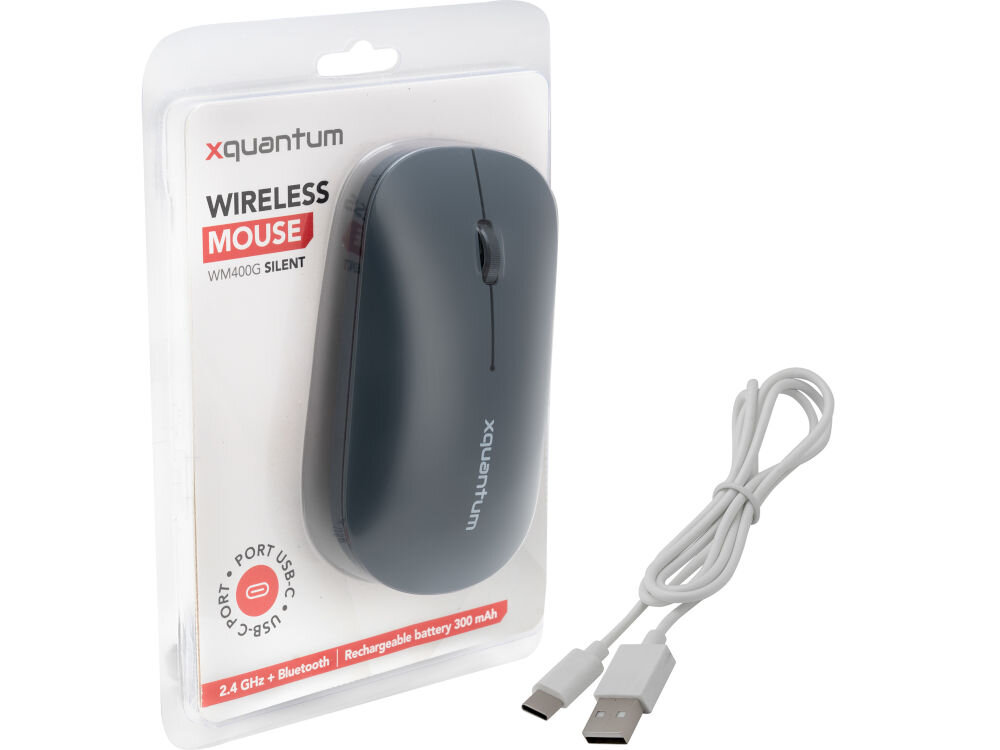 Mysz XQUANTUM WM400G elementy zestaw