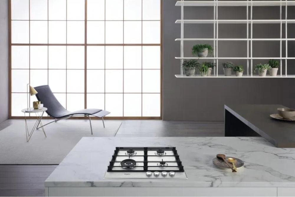 WHIRLPOOL AKWL 628/IXL funkcjonalna praktyczna płyta gazowa kuchnia gotowanie palniki szerokość