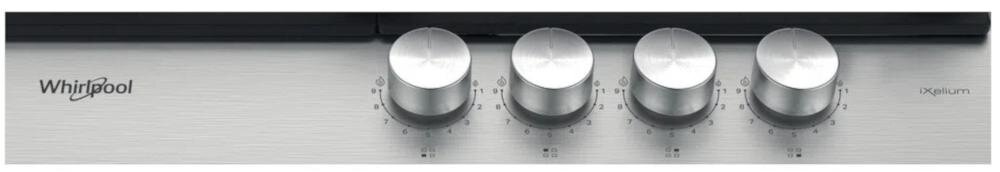 WHIRLPOOL AKWL 628/IXL gaz palnik pokrętło zapalacz płomień