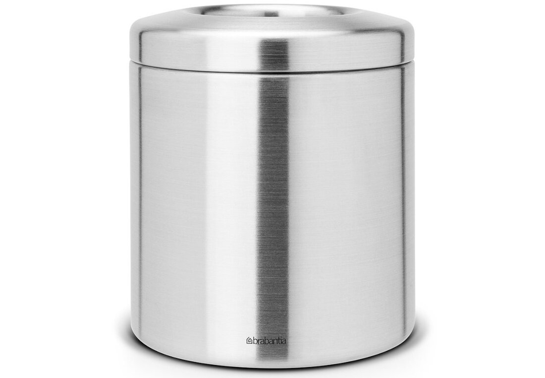 Kosz na śmieci BRABANTIA BRA0109 1L Srebrny kompaktowe rozmiary Wysoka jakość wykonanie