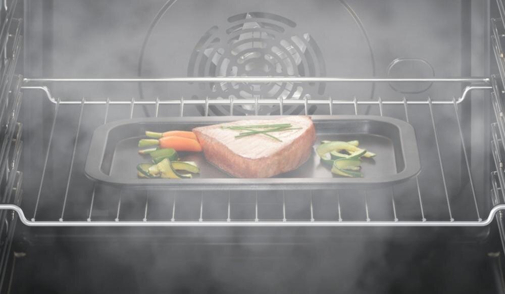 WHIRLPOOL OMSK58CU1SB pieczenie para zdrowe odżywianie