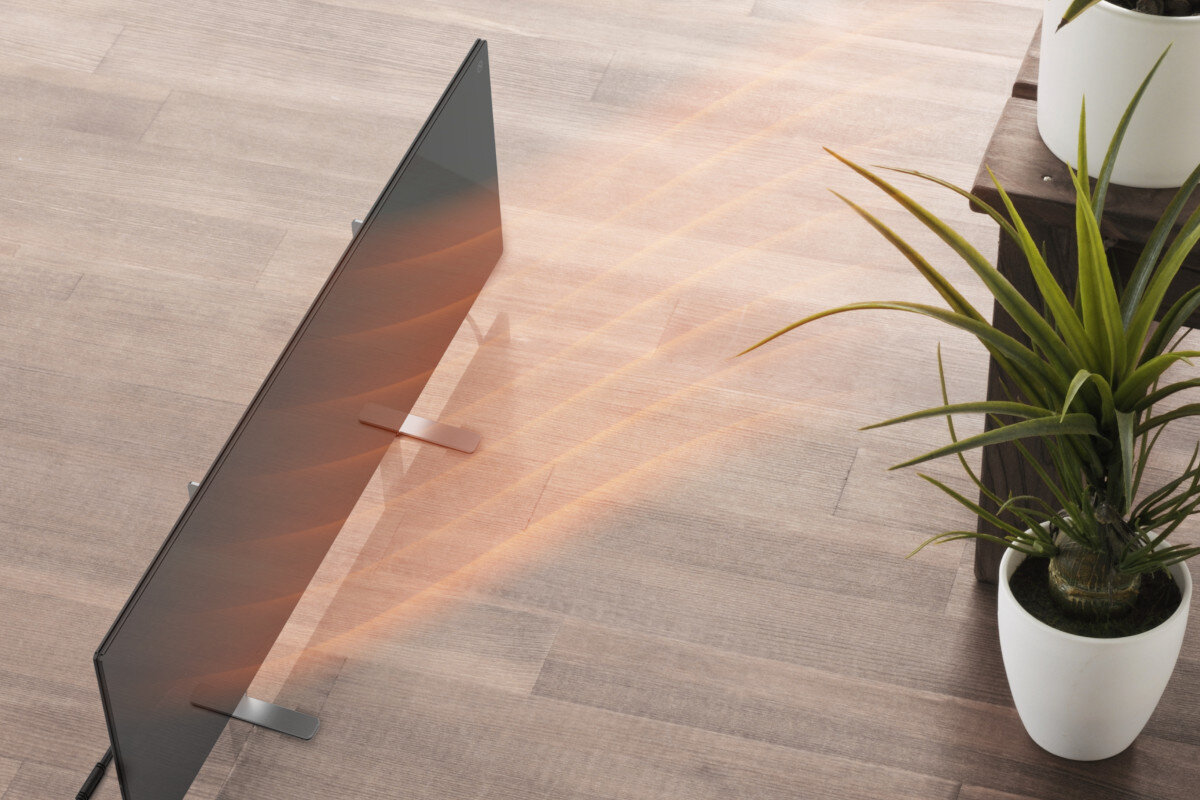 Panel grzewczy AENO AGH0002S Smart Eko Premium Czarny cichy bezzapachowy