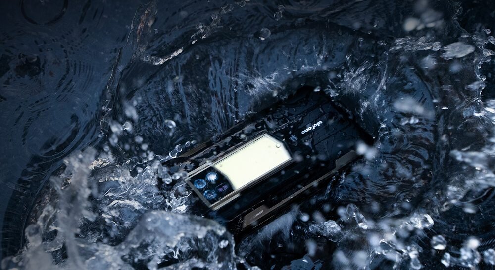 Smartfon ULEFONE Armor 24 w wodzie IP68/IP69K, MIL-STD-810H odpornośc na wodę kurz ekstremalne temperatury wytrzymałośc na upadki i uderzenia   