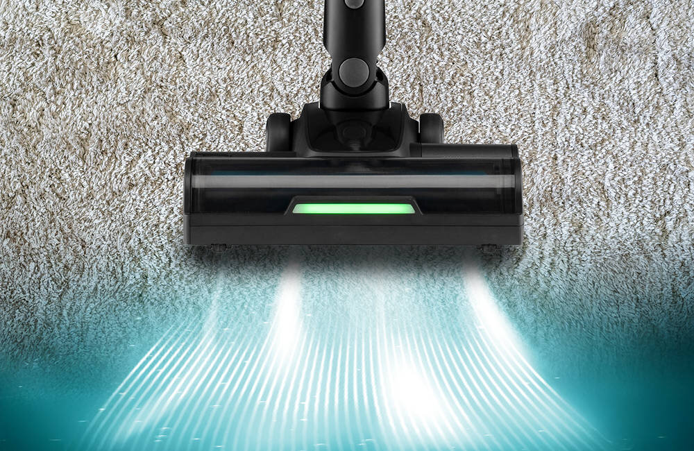 Odkurzacz HISENSE HiMove IX HVC676999DA filtracja powietrza 5-stopniowy system filtracji wielocyklonowej drobne cząstki kurzu i alergeny  Filtr QuickClean z systemem samoczyszczącym  konserwacja czyste powietrze