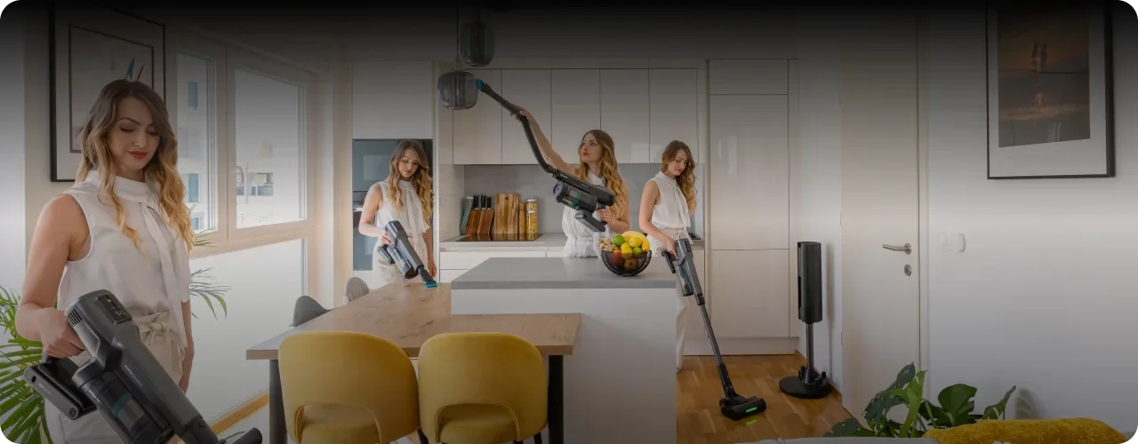 Odkurzacz HiMove IX w akcji — doskonała wydajność na każdej powierzchni