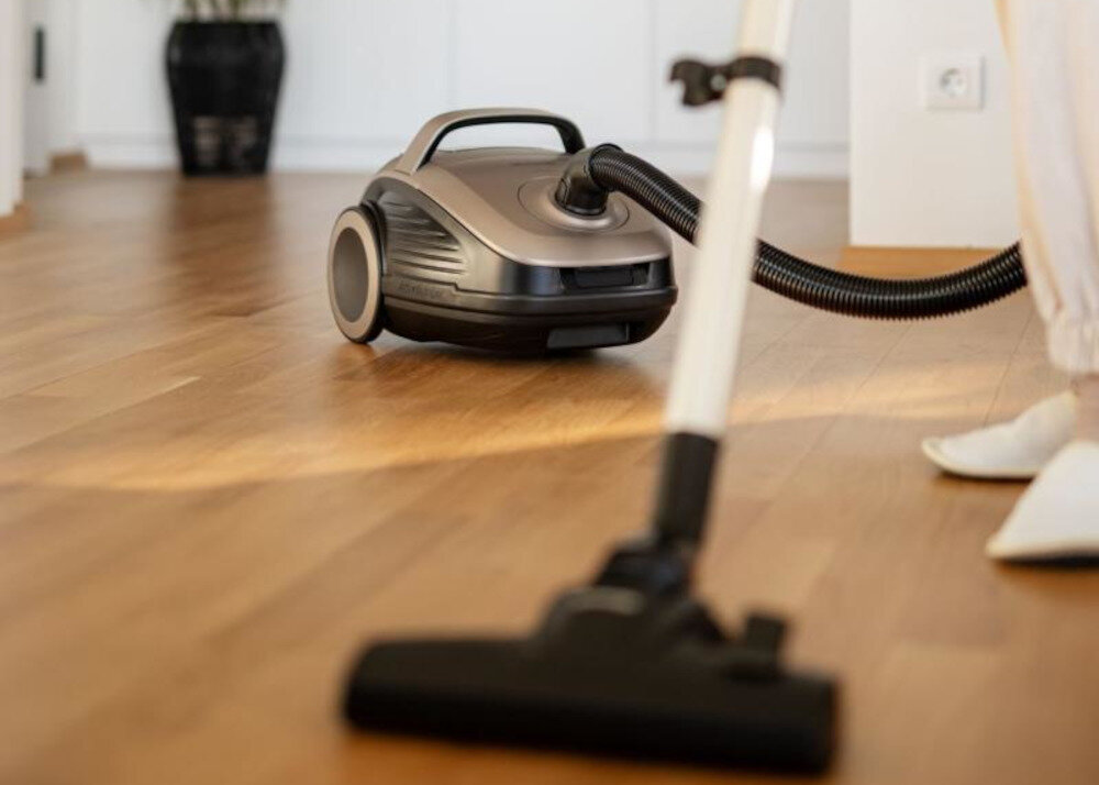 Odkurzacz GORENJE VCE28G6ALLGO Niski poziom hałasu relaks cicha praca nie zakłócając spokoju swoich bliskich