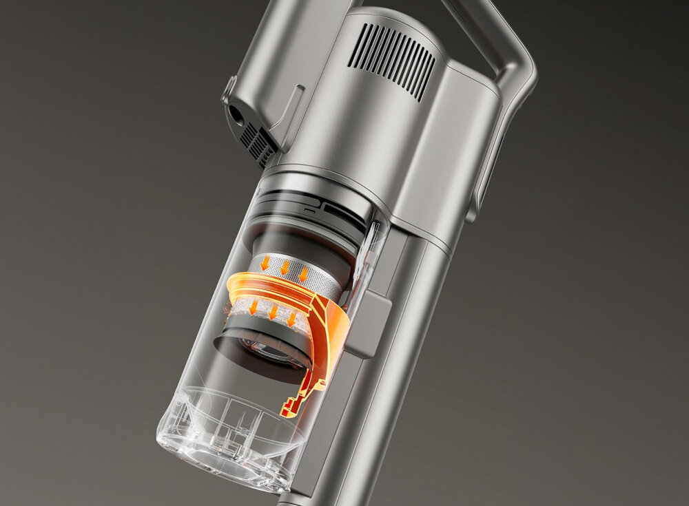 Odkurzacz UWANT V500 bez kontaktu z kurzem System automatycznego opróżniania worek pojemność zanieczyszczenia dla alergików i rodzin z dziećmi czyste powietrze w domu