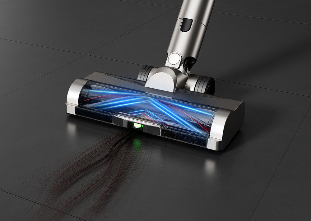 Odkurzacz UWANT V500 bez plątania włosów Szczotka z gumową rolką w kształcie litery V anti-tangle włosów i sierści dla właścicieli zwierząt i osób z długimi włosami