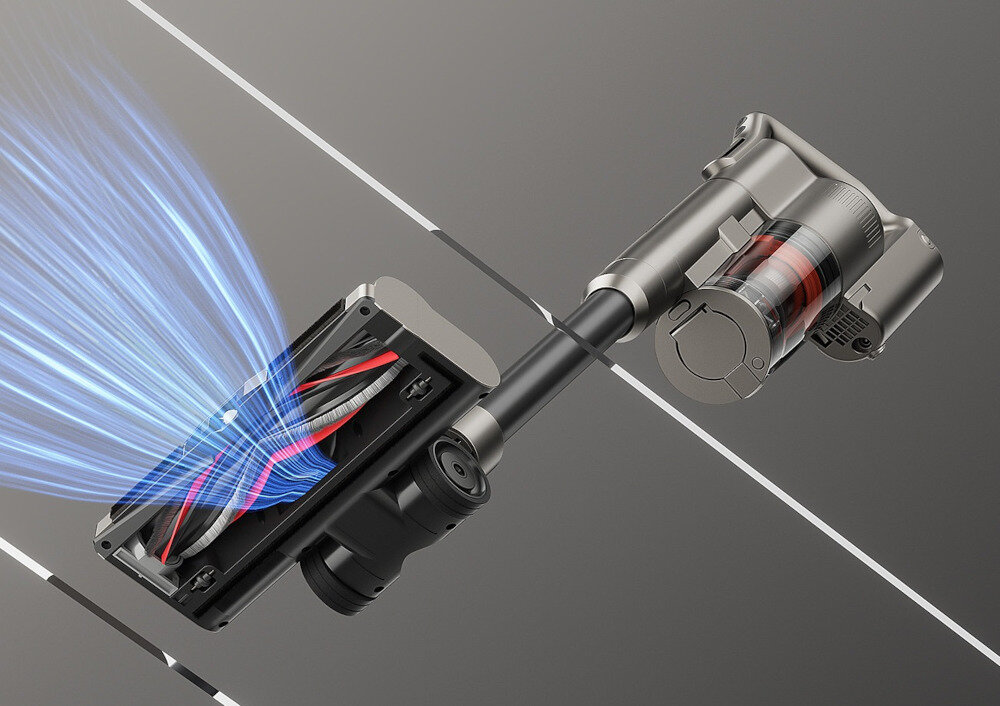 Odkurzacz UWANT V500 bezprzewodowa praca waga manewrwowanie sprzątanie Bezprzewodowa konstrukcja swoboda