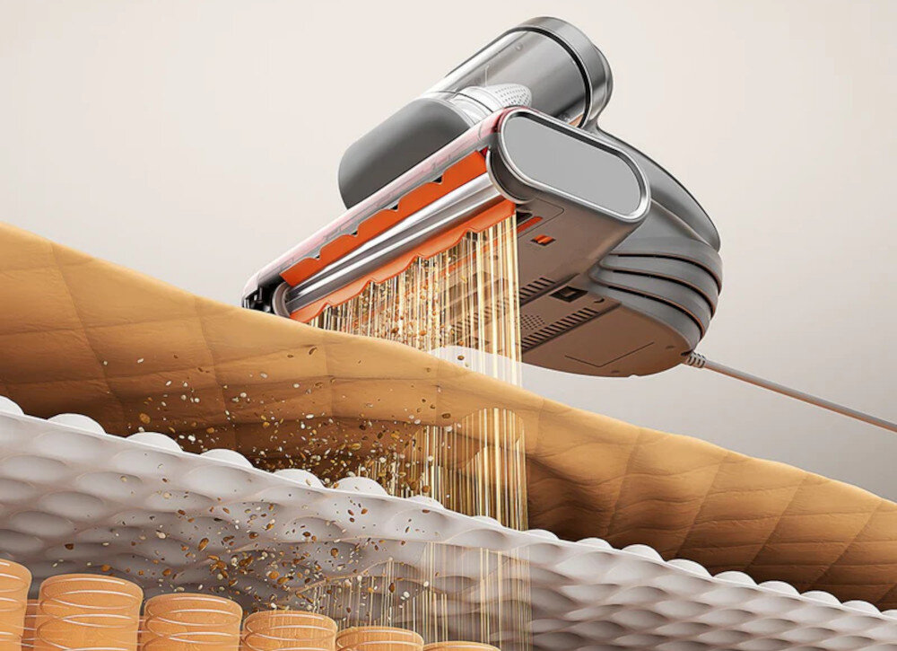 Odkurzacz UWANT M700 Szary Wygoda i ergonomia waga długość przewodu Zasięg pracy 4,8 m łóżko, kanapę czy dywan Lekka konstrukcja