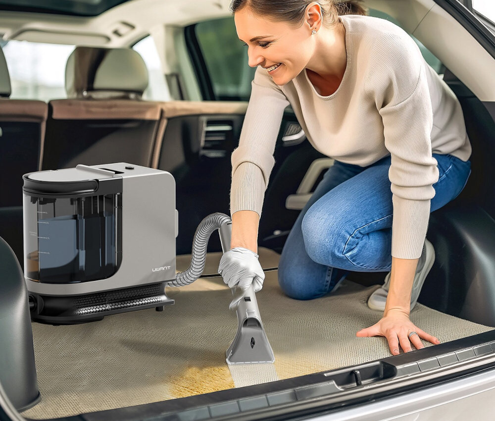 Odkurzacz UWANT Y200S Szary Mobilne wymiary Stabilna konstrukcja przemyślany układ porządek czystość