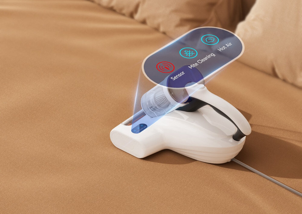 Odkurzacz ręczny UWANT M600 Biały Inteligentny wyświetlacz Wbudowany wyświetlacz informacja w czasie rzeczywistym utrzymanie wysokiego standardu higieny