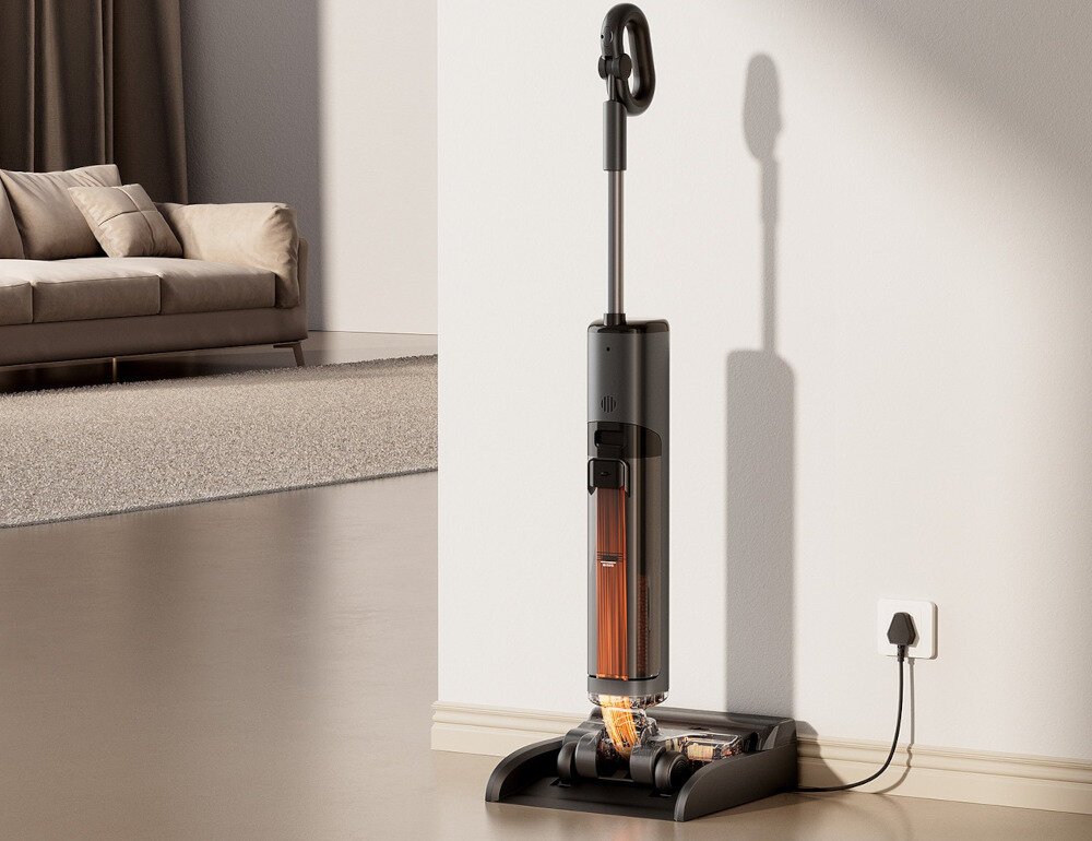 Odkurzacz mopujący UWANT D600 Dezynfekcja szczotki  automatycznie myje i suszy temperatura Usuwa bakterie i zapobiega powstawaniu nieprzyjemnych zapachów