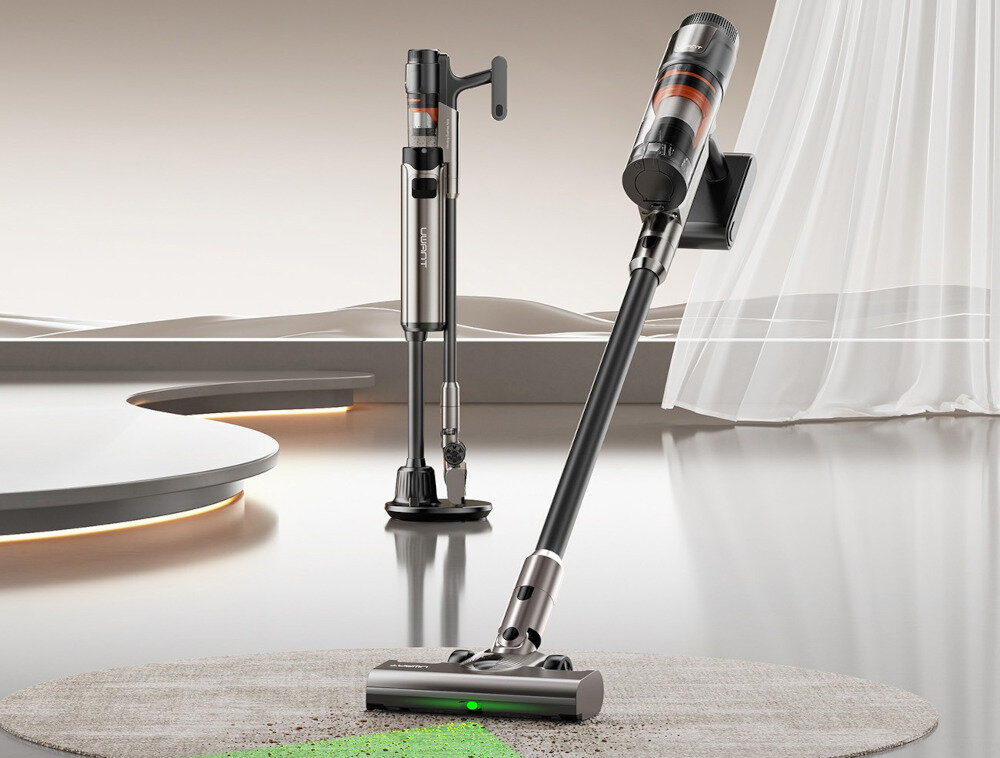 Odkurzacz UWANT V600 design tło wizualizacja prezentacja Skuteczne sprzątanie domu