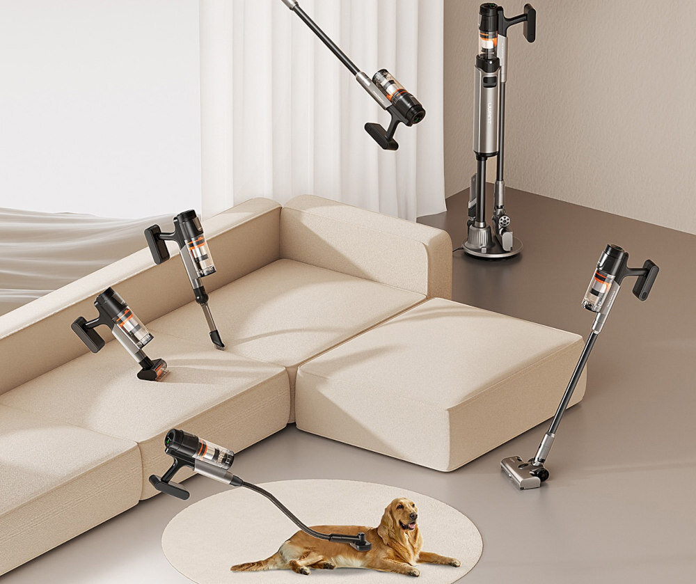 Odkurzacz UWANT V600 Czyste powietrze 6-stopniowy system filtracji z filtrem HEPA H13 kurzu i alergeny pojemnik pojemność poziom hałasu zdrowe warunki dla domowników