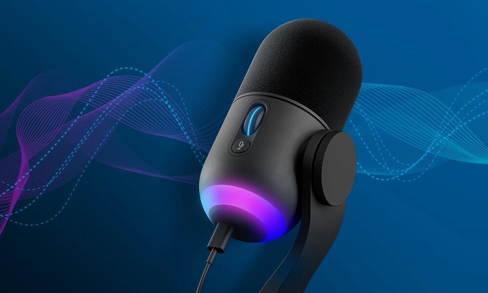 Mikrofon LOGITECH Yeti GX Czarny parametry jakość dźwięk charakterystyka