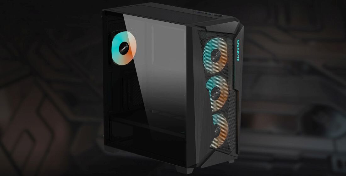  Obudowa GIGABYTE C301 Glass  - RGB Fusion 