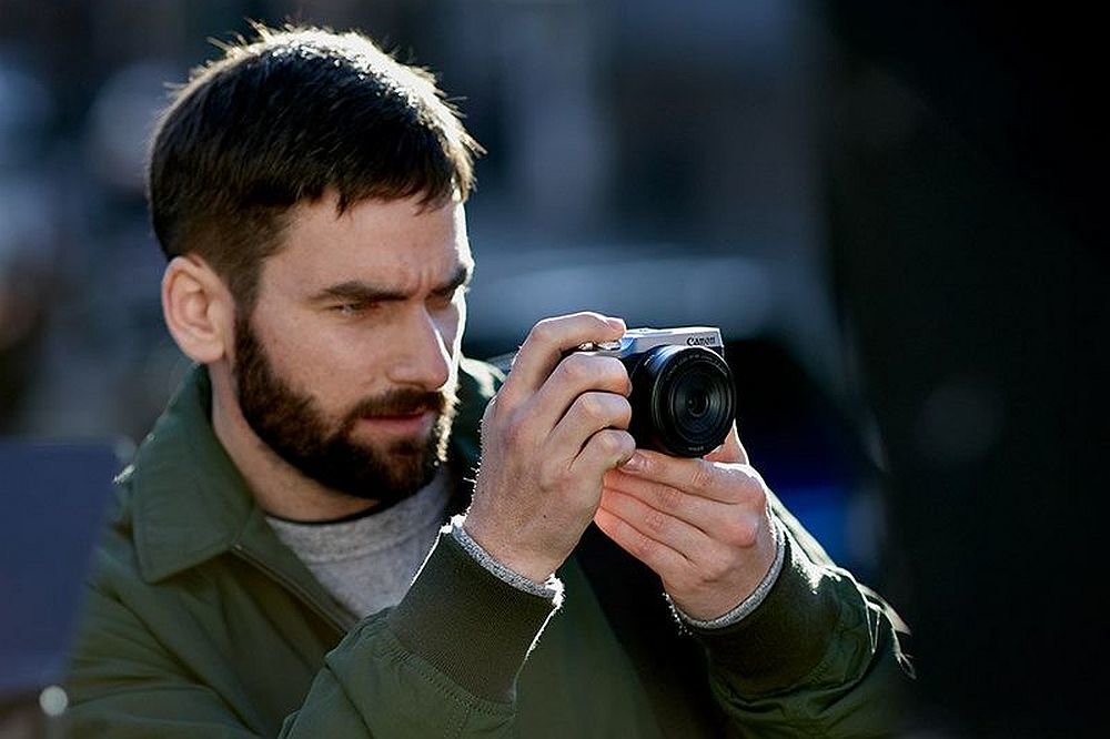 aparat canon EOS M6 kompaktowy mały lekki kieszonkowy