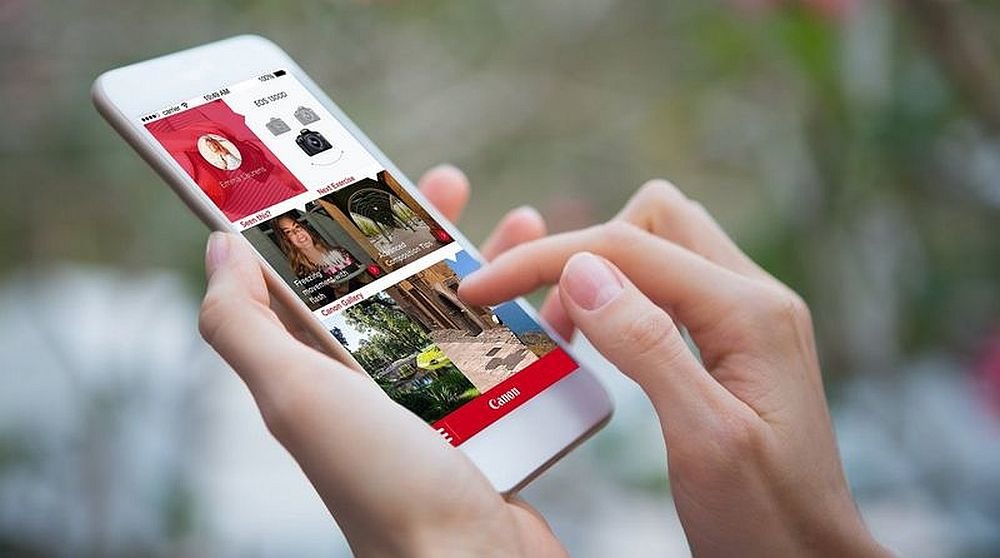 aparat canon EOS M6 aplikacja