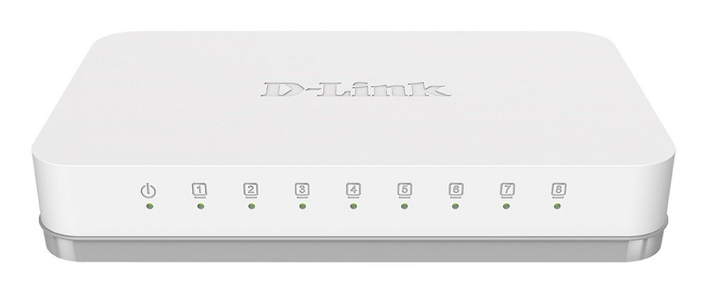 Przełącznik D-LINK GO-SW-8G Front