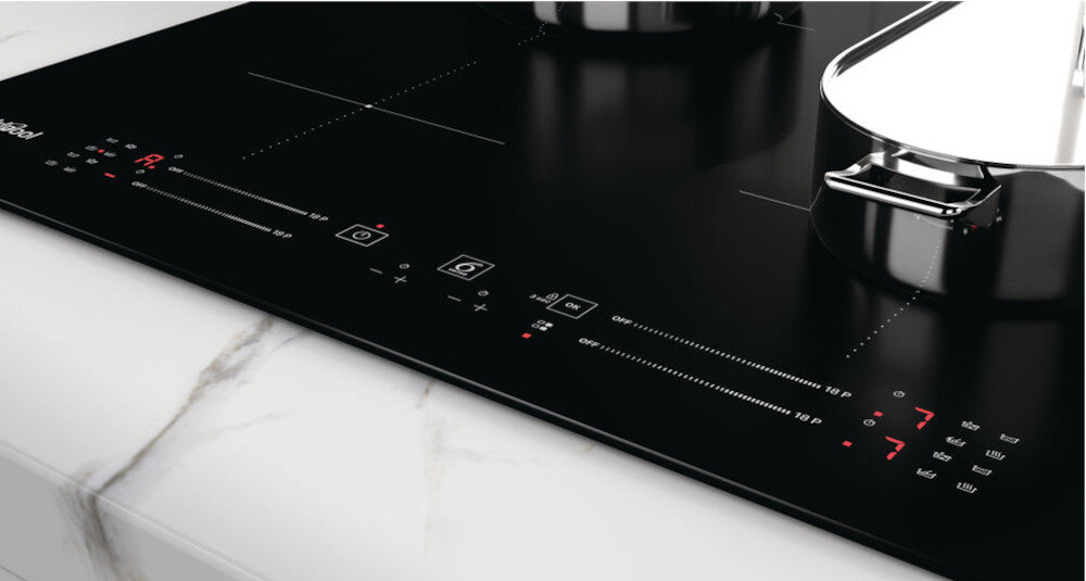 Płyta indukcyjna WHIRLPOOL WB B8360 NE blokada bezpieczeństwo