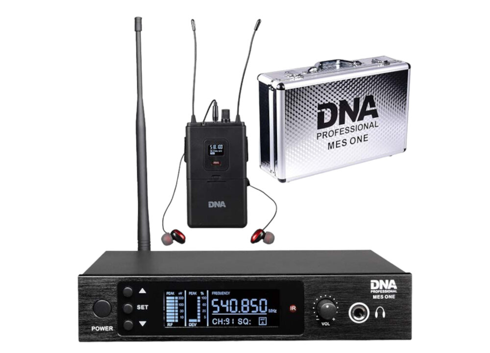 Odsłuch douszny DNA IN-EAR + Monitor zestaw