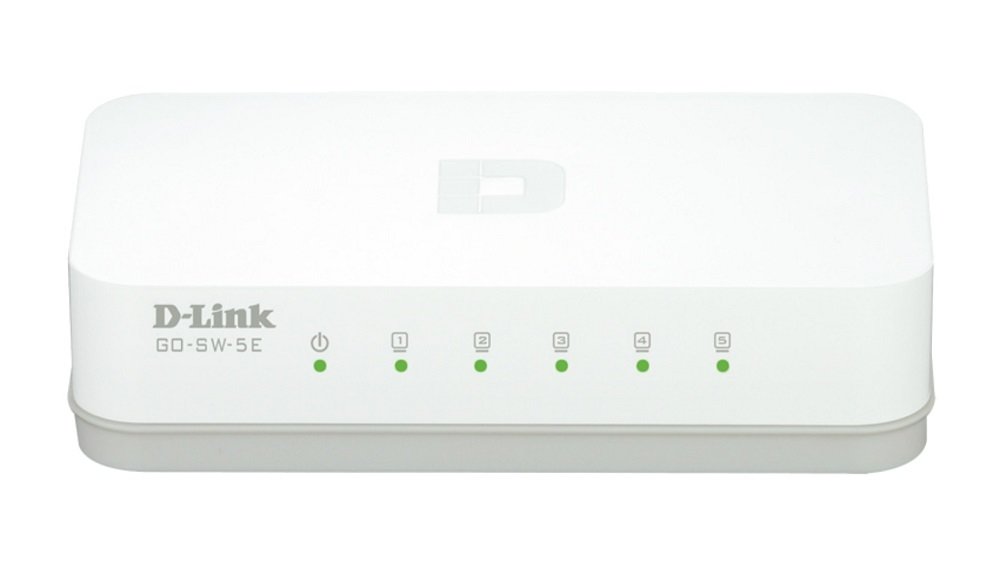 Przełącznik D-LINK GO-SW-5E Front