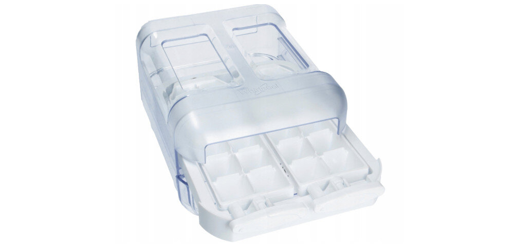 Kostkarka do lodu WHIRLPOOL Ice Mate 101 praktyczna szczelna szuflada na lód wygoda wysuwanie