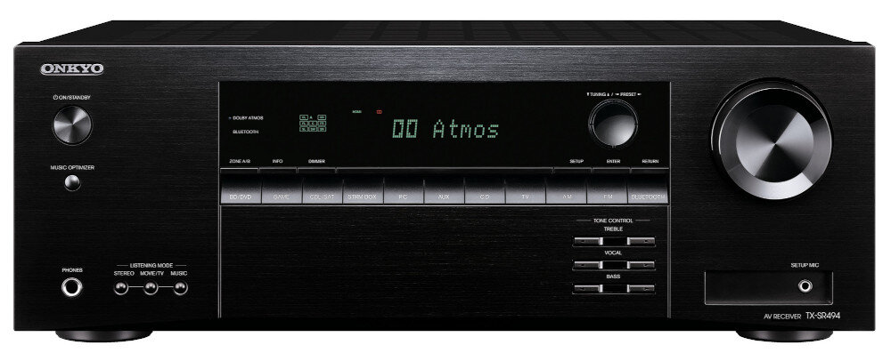 Amplituner ONKYO TX-SR494BDAB - jakość dźwięku