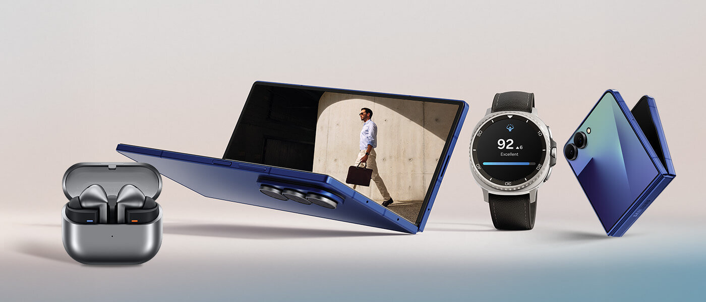 Urządzenia Galaxy płynnie ze sobą współpracują