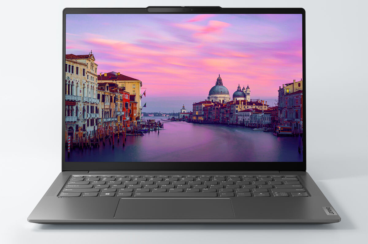 Laptop LENOVO Yoga Slim 6 14IRH8 14 OLED i5-13500H 16GB RAM 512GB SSD Windows 11 Home 14 calowy wyświetlacz OLED Dolby Vision rozdzielczość 1920 x 1200 px certyfikat TÜV Low Blue Light