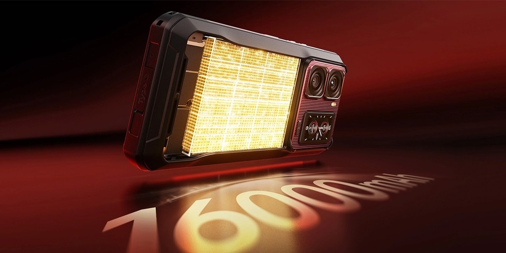 Smartfon OUKITEL WP300 5G bateria o pojemności 16 000 mAh Szybkie ładowanie 45 W tryb odwrotnego ładowania 18 W 