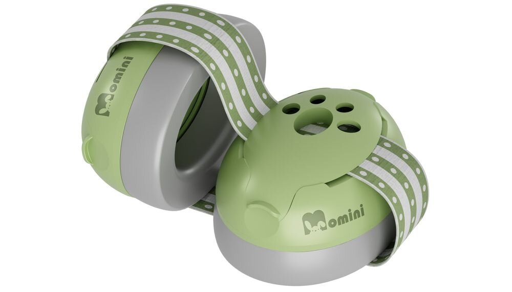 Słuchawki wygłuszające MOMINI Mimi redukcja hałasu dzieci koncert wesele podróż ochrona słuchu, słuchawki wygłuszające na białym tle