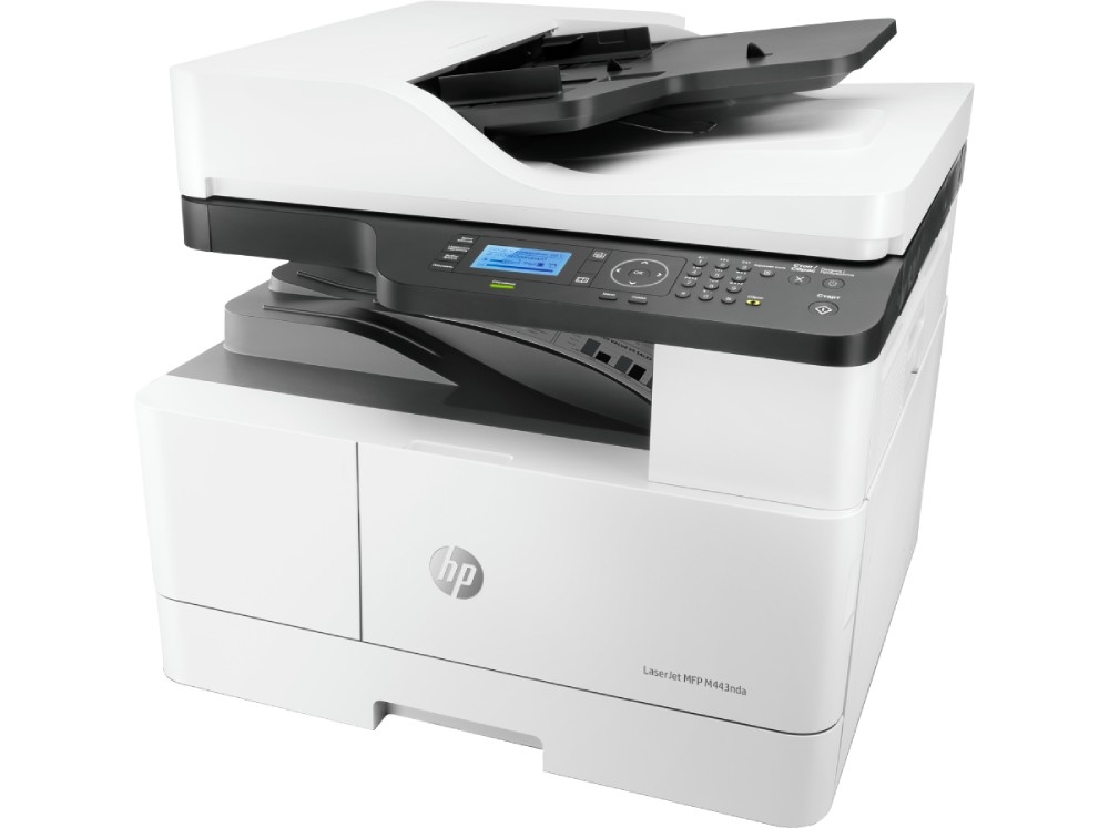 Urządzenie wielofunkcyjne HP LaserJet MFP M443nda Automatyczny druk dwustronny podajnik taca odbiorcza formaty
