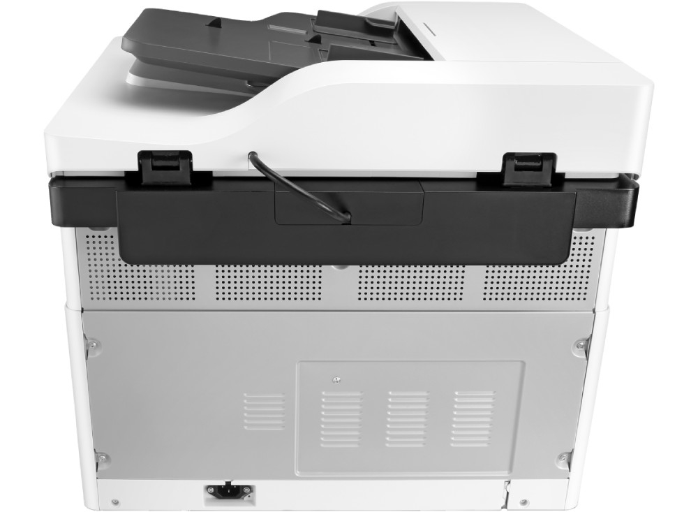 Urządzenie wielofunkcyjne HP LaserJet MFP M443nda Automatyczny druk dwustronny wyświetlacz porty podłączenie głośność