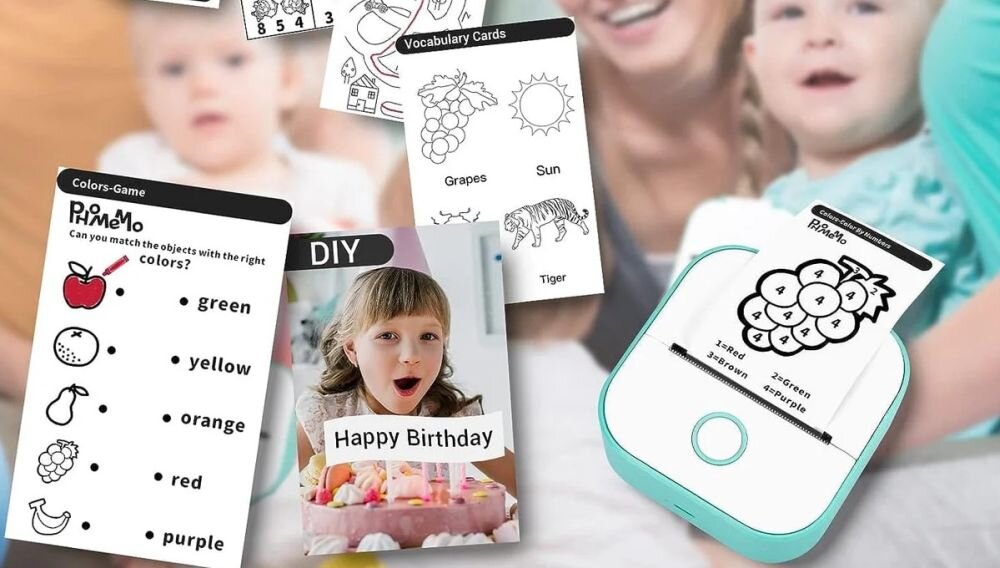 Drukarka PHOMEMO T02  Wydruk 