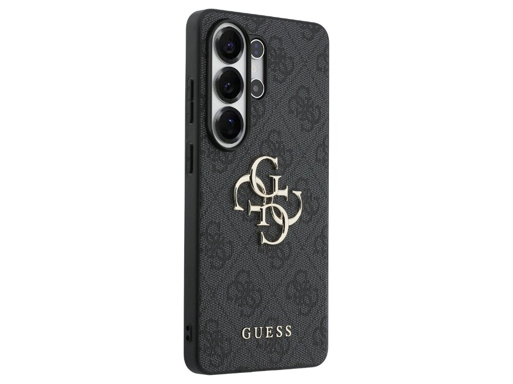 Etui GUESS 4G Big Metal Logo do Samsung Galaxy S26 Ultra Czarny - metalowy emblem, elegancki, luksusowy