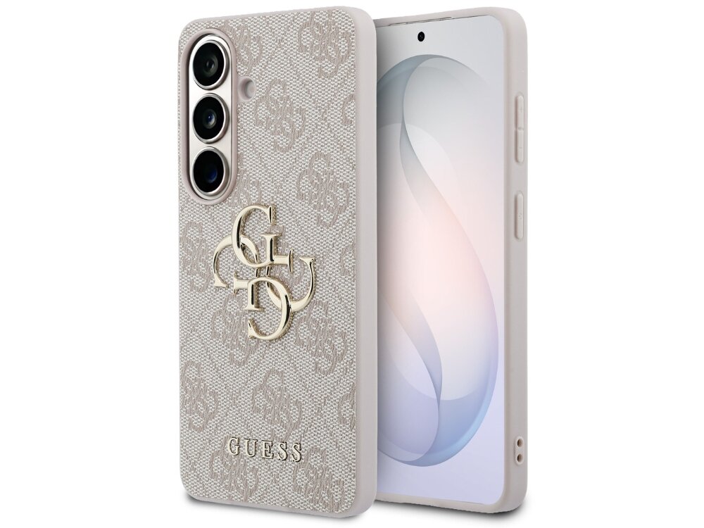 Etui GUESS 4G Big Metal Logo do Samsung Galaxy S26+ Różowy - eleganckie, metalowe logo, szykowne