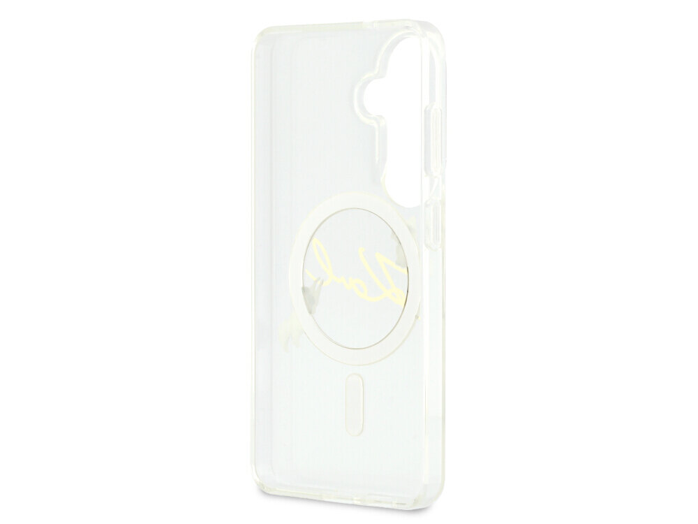 Etui KARL LAGERFELD IML KC Script MagSafe do Samsung Galaxy S26+ Przezroczysty - TPU, PC, wytrzymałe, ochrona telefonu
