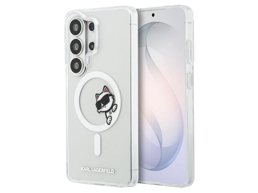 Etui KARL LAGERFELD IML Peekaboo Choupette MagSafe do Samsung Galaxy S26 Ultra Przezroczysty - przezroczyste, PC/TPU, MagSafe