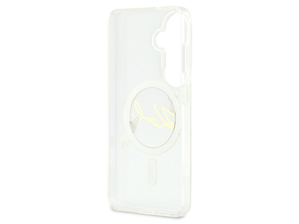 Etui KARL LAGERFELD IML KC Script MagSafe do Samsung Galaxy S26 Przezroczysty - TPU, PC, wytrzymałe, ochrona telefonu